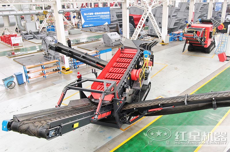 移動破碎篩分一體機(jī)圖片