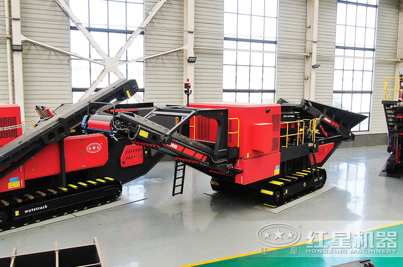 移動(dòng)式小型建筑垃圾破碎機(jī)圖片