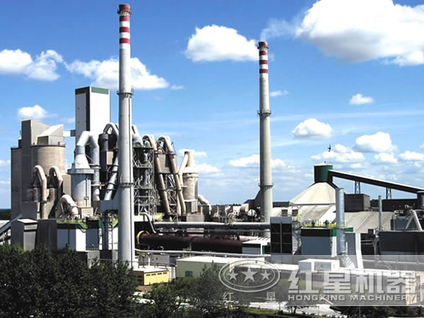 水泥生產(chǎn)工藝現(xiàn)場圖片