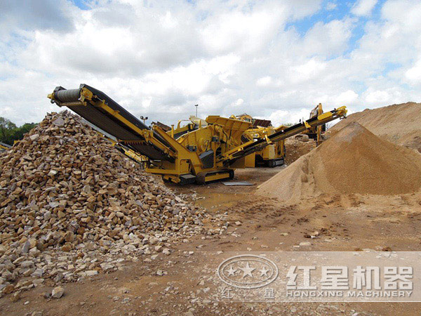 小型顎式移動(dòng)石子設(shè)備