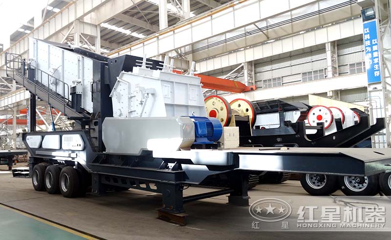 搭配反擊破輪胎移動(dòng)破碎機(jī)