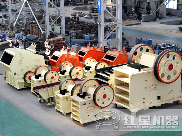 各種規(guī)格的鄂破，可粗、中、細(xì)碎