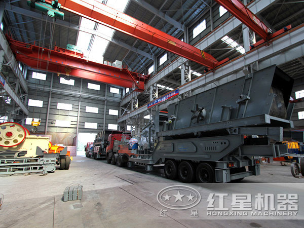 紅星多功能移動破碎站廠家