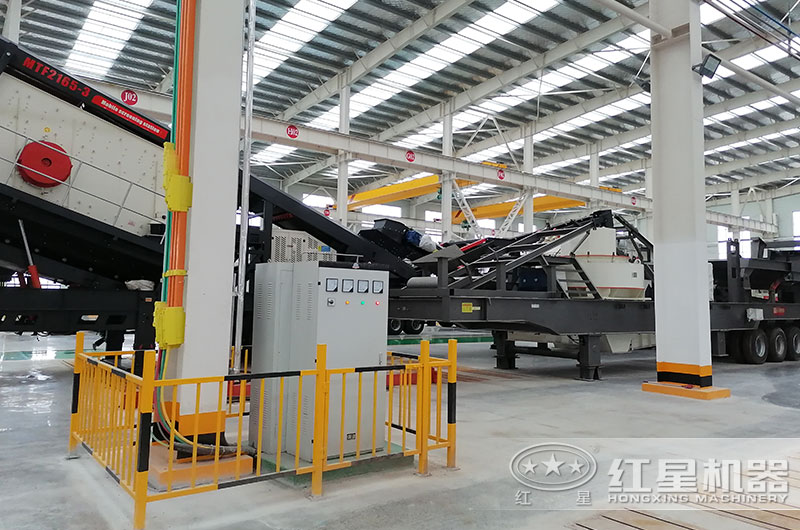 移動制砂一體機(jī)圖片 移動制砂一體機(jī)圖片