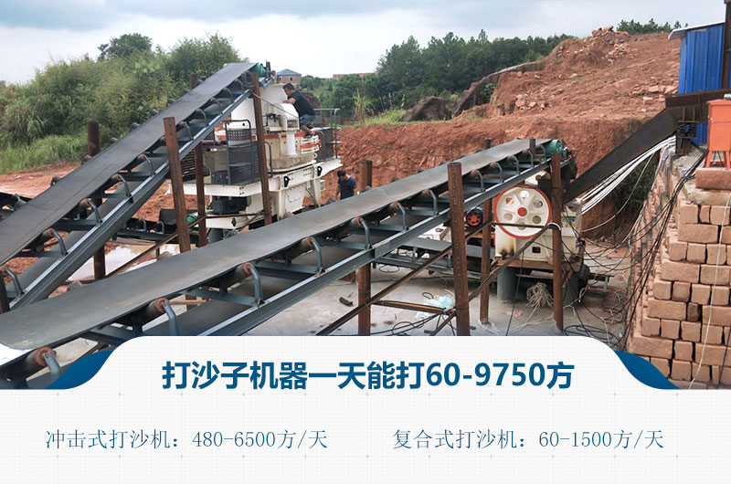 打沙子機(jī)器