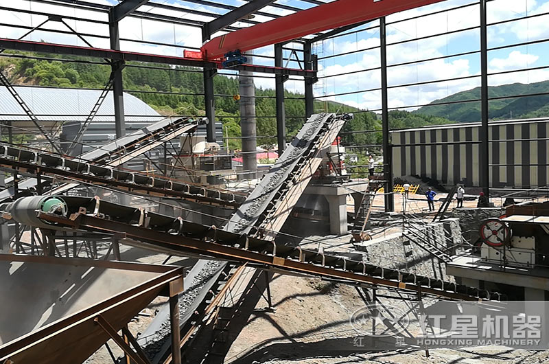 鋼渣處理生產線圖片