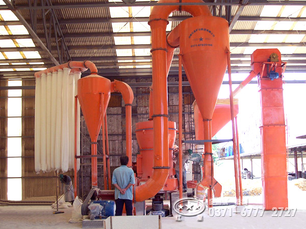 磨粉生產(chǎn)線客戶現(xiàn)場圖