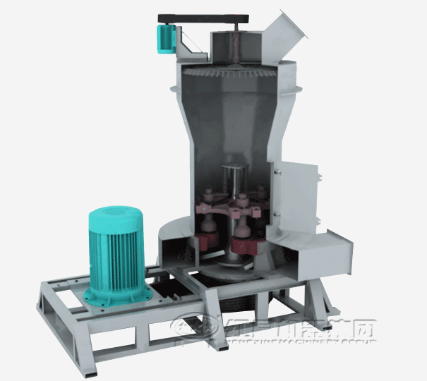 灰鈣粉磨動態(tài)原理圖