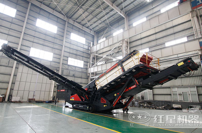 移動式砂石分離機(jī)圖片(履帶式) 移動式砂石分離機(jī)圖片(履帶式)