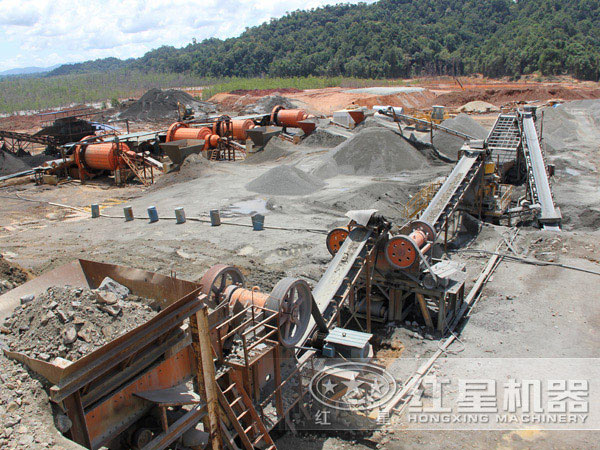 干式研磨現(xiàn)場