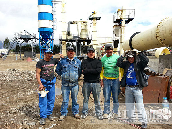 紅星機(jī)器客戶現(xiàn)場圖