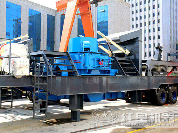 制砂機移動破碎站