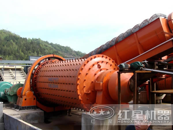 水煤漿球磨機(jī)現(xiàn)場(chǎng)圖