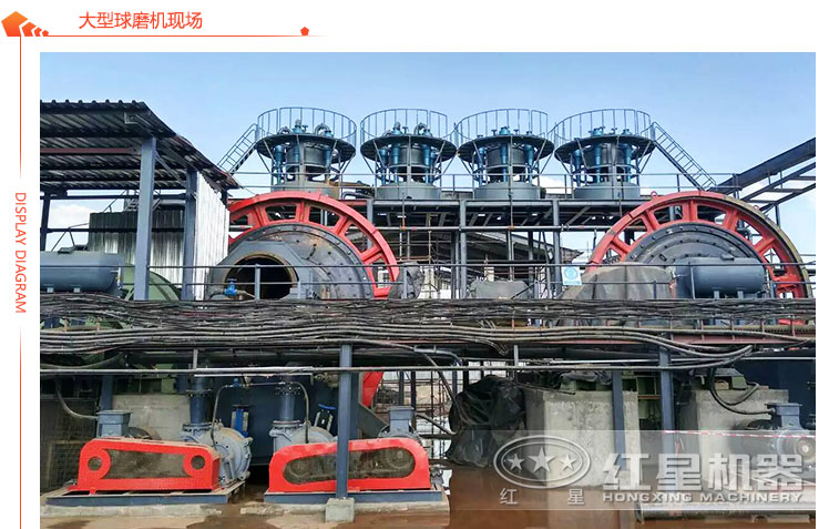 大型球磨機現(xiàn)場 大型球磨機現(xiàn)場