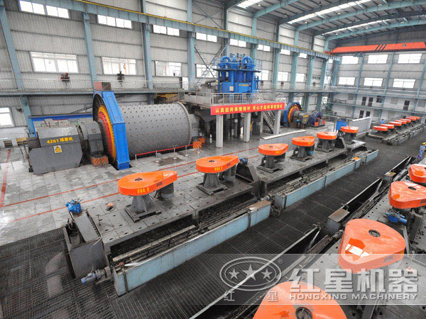 鉬礦選礦生產(chǎn)線 鉬礦選礦生產(chǎn)線