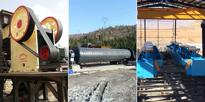 銅鎳礦加工的三個階段 銅鎳礦加工的三個階段