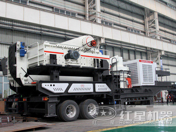 HX系列移動破碎站車間 HX系列移動破碎站車間