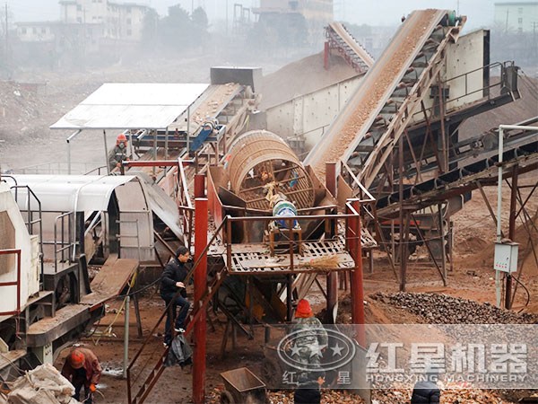 移動(dòng)打石子機(jī)現(xiàn)場(chǎng)處理建筑垃圾 移動(dòng)打石子機(jī)現(xiàn)場(chǎng)處理建筑垃圾