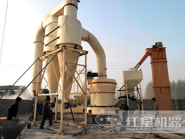 雙飛粉生產(chǎn)線結(jié)構(gòu)緊湊合理