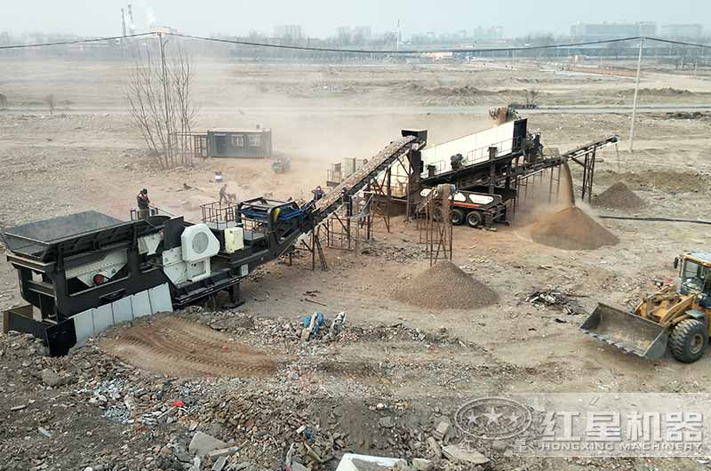 移動式的碎石破碎機加工便捷 移動式的碎石破碎機加工便捷