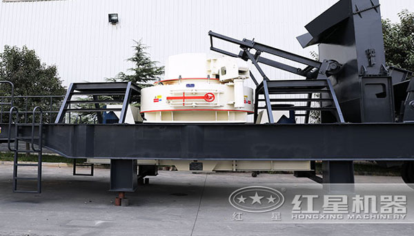 移動(dòng)河卵石制砂機(jī)