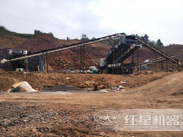 可深入惡劣加工場地的移動嗑石機 可深入惡劣加工場地的移動嗑石機