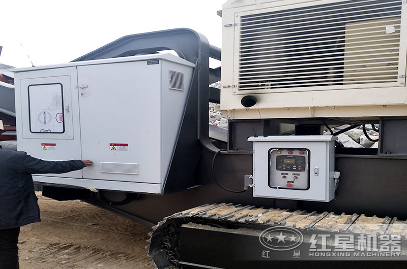 移動式小型石子破碎機的電控系統(tǒng) 移動式小型石子破碎機的電控系統(tǒng)