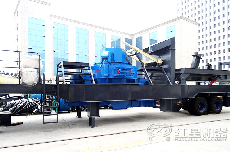 HX3S1848V08移動沙子粉碎機(jī)