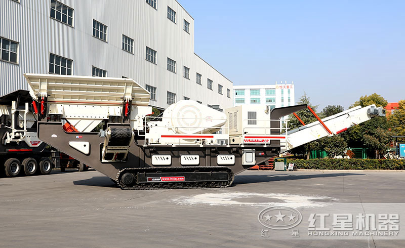 履帶式大型移動粉石、沙機