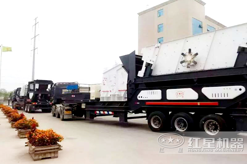 移動打石機(jī)設(shè)備每天發(fā)貨不斷