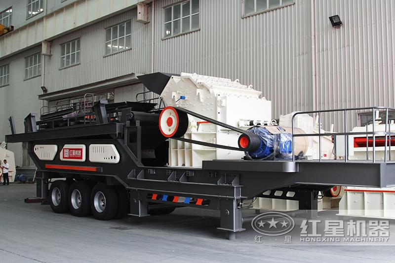 50萬元小型移動碎石機