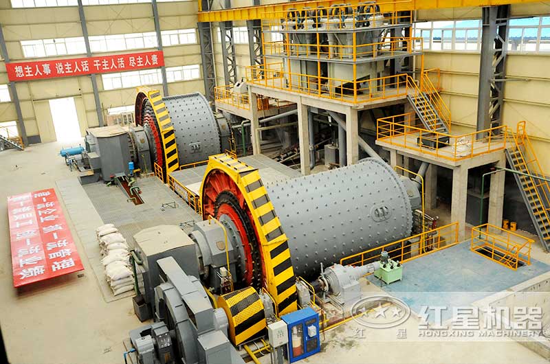 鋼球球磨機(jī)用戶現(xiàn)場(chǎng)