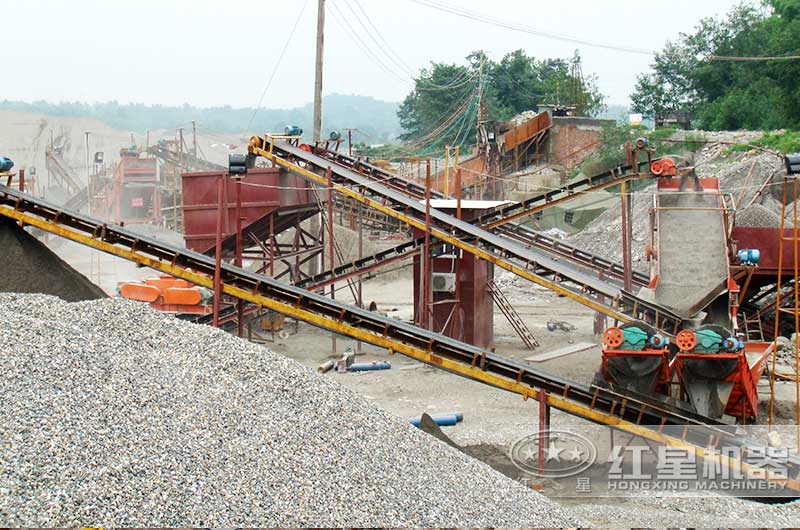 固定式混凝土再生石子生產(chǎn)線