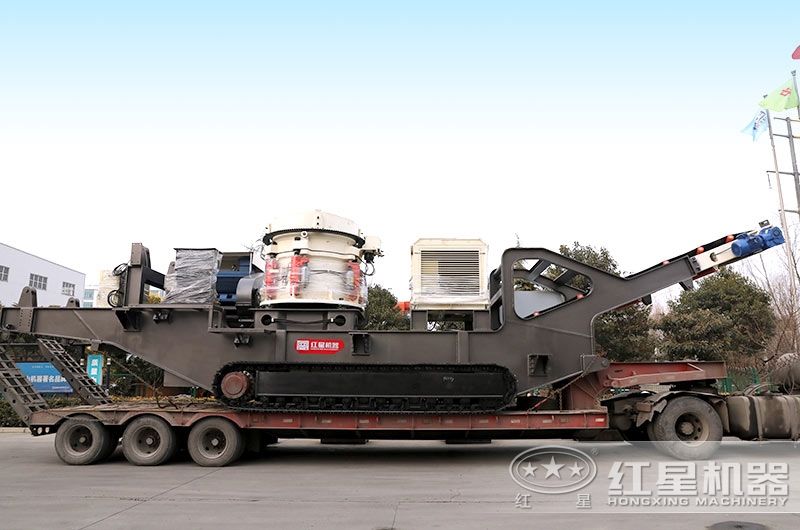 履帶圓錐式移動破碎站 履帶圓錐式移動破碎站