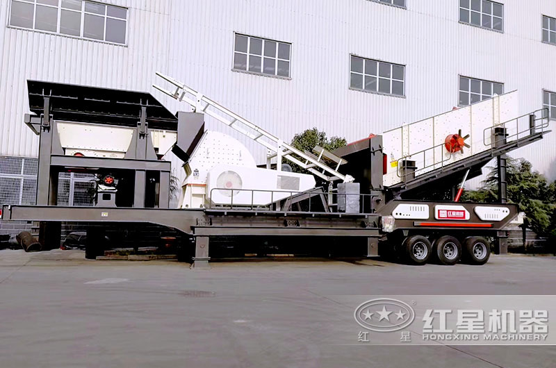 輪胎錘式移動破碎站 輪胎錘式移動破碎站