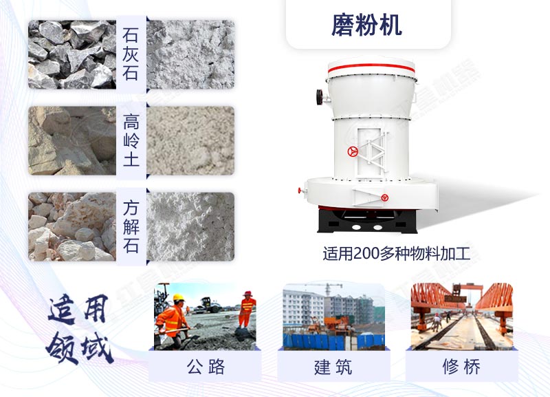 石灰石磨粉機(jī)作用效果