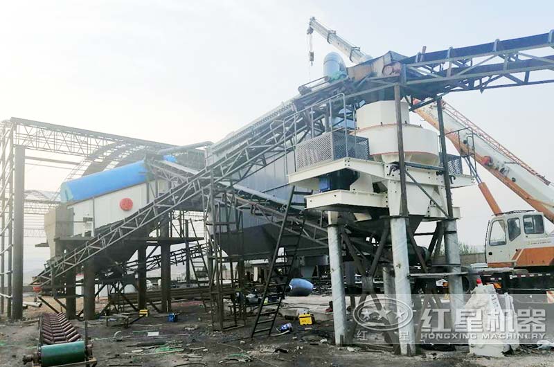 VSI制砂機(jī)作業(yè)現(xiàn)場