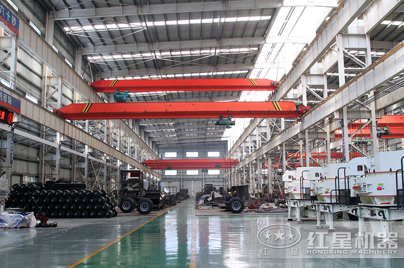 紅星機器鵝卵石制砂機車間 紅星機器鵝卵石制砂機車間