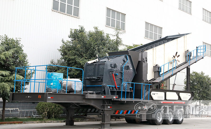 輪胎式反擊破可移動式破碎機 輪胎式反擊破可移動式破碎機