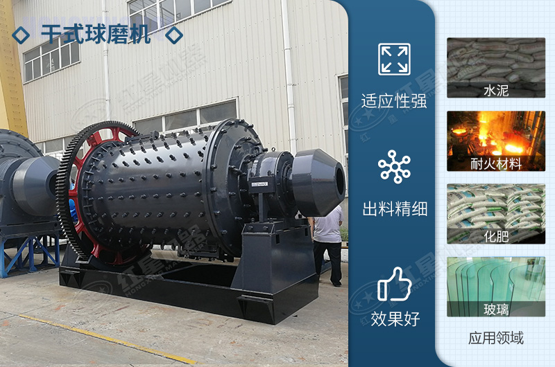 干式球磨機應用多種領域 干式球磨機應用多種領域