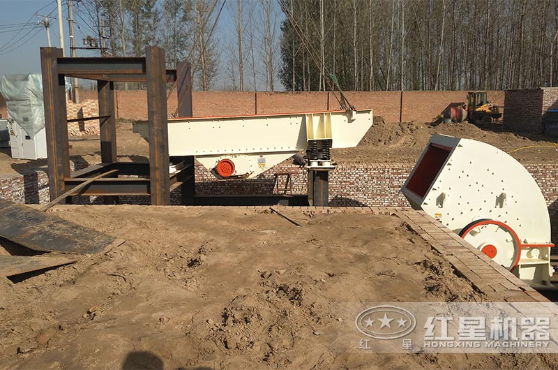 重錘破加工現(xiàn)場安裝