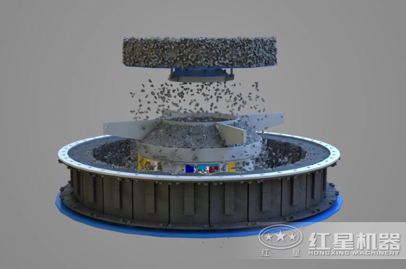 制砂機(jī)石打石原理圖示 制砂機(jī)石打石原理圖示