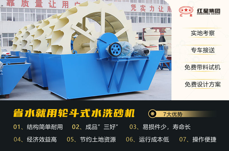 洗沙機性能優(yōu)勢特點