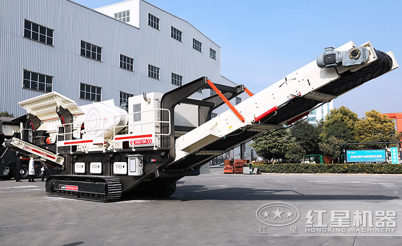 履帶式移動(dòng)破碎站