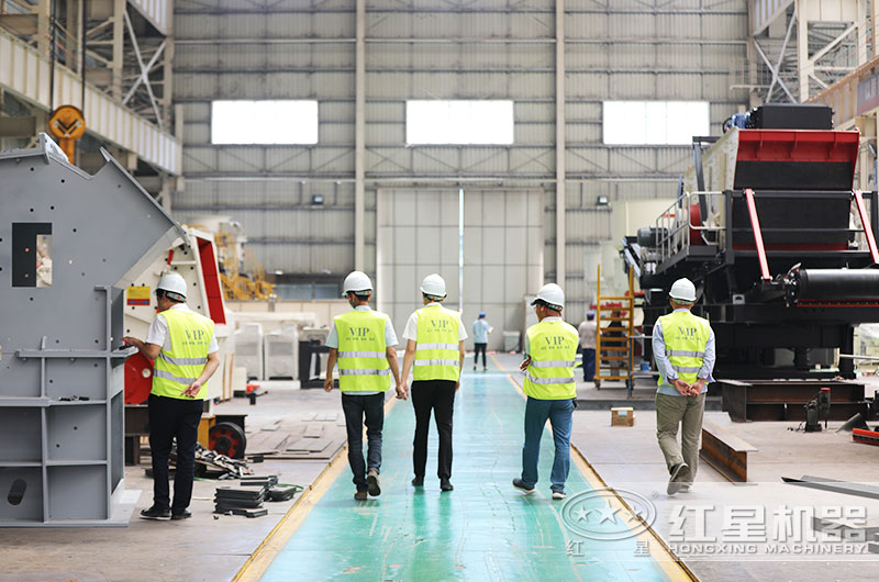 客戶直接來廠考察機(jī)器